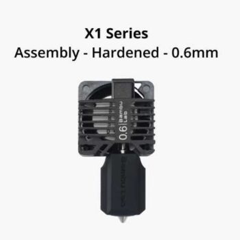 BambuLab X1 Comp. hotend ass with hard. nozzle 0.6