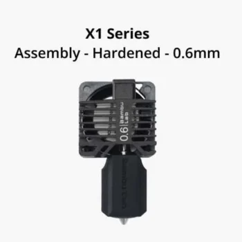 BambuLab X1 Comp. hotend ass with hard. nozzle 0.6