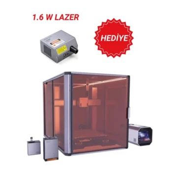 Snapmaker Artisan Premium 3in1 1.6W LAZER HEDİYE